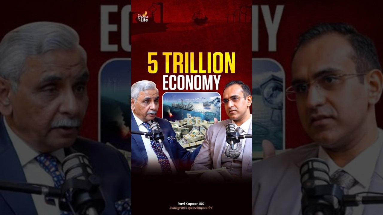 How India become 5 trillion economy #indianeconomy #indiagdp #upsc #ias #shorts