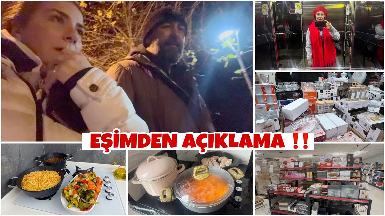 EŞİMLE ALMAYA GİTTİK SATILMIŞ ✅ ANNEME GİTTİM YEMEKLERİNİ YAPTIM ✅ DEVASAL ÇAY PAKETİNİ AÇTIK ✅VLOG🎬