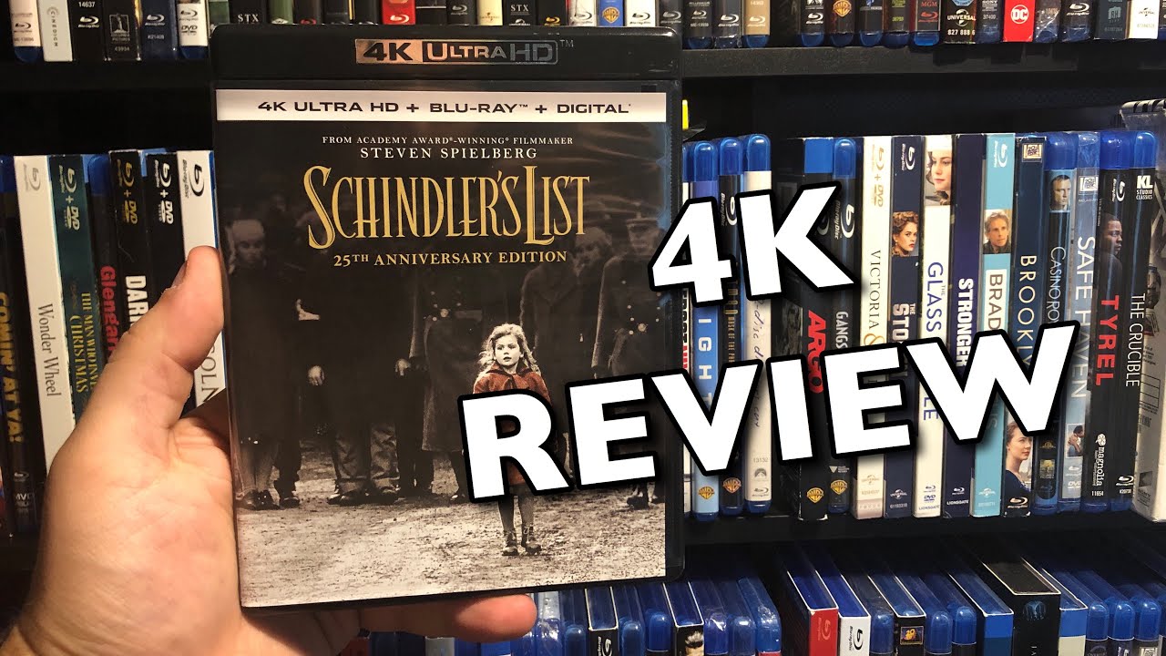 Schindler’s List 4K UltraHD Blu-ray Review