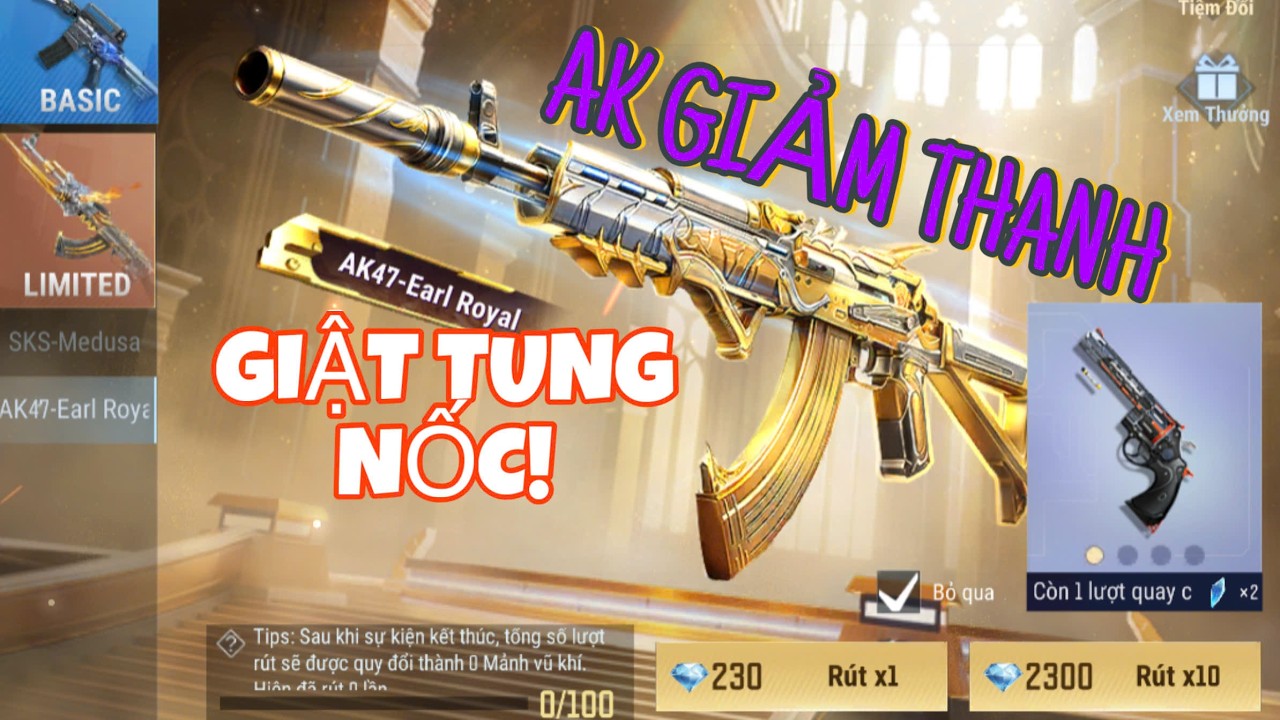 [CFL]: TIẾP TẾ MỚI | AK47 EARL ROYAL LIỆU CÓ ĐÁNG BỎ KIM CƯƠNG RA QUAY!