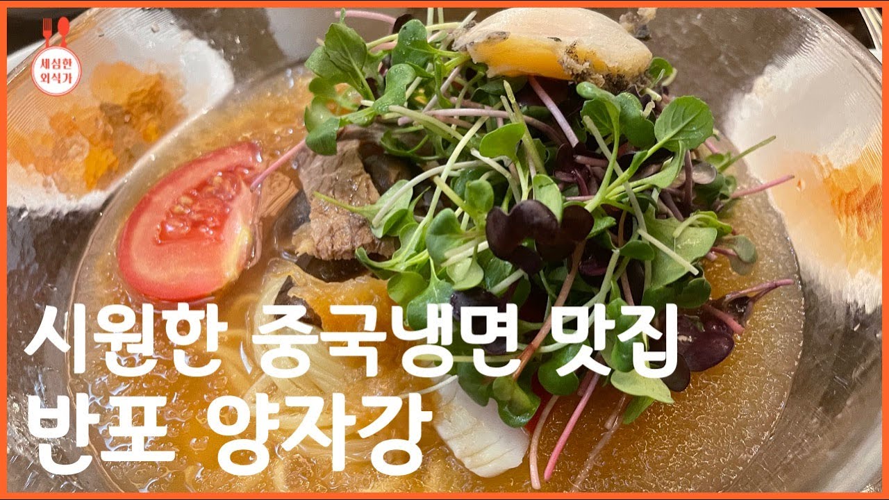 [잠원동 맛집 방문기] 시원한 중국냉면 맛집! 반포 양자강 | 딤섬 | 짬뽕 | 짜장면 | 탕수육 | 중국집 | 중식당