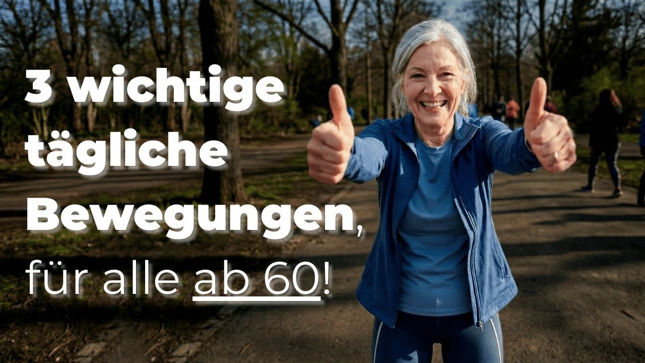 Nach 60 weniger beweglich? Das kannst du dagegen machen