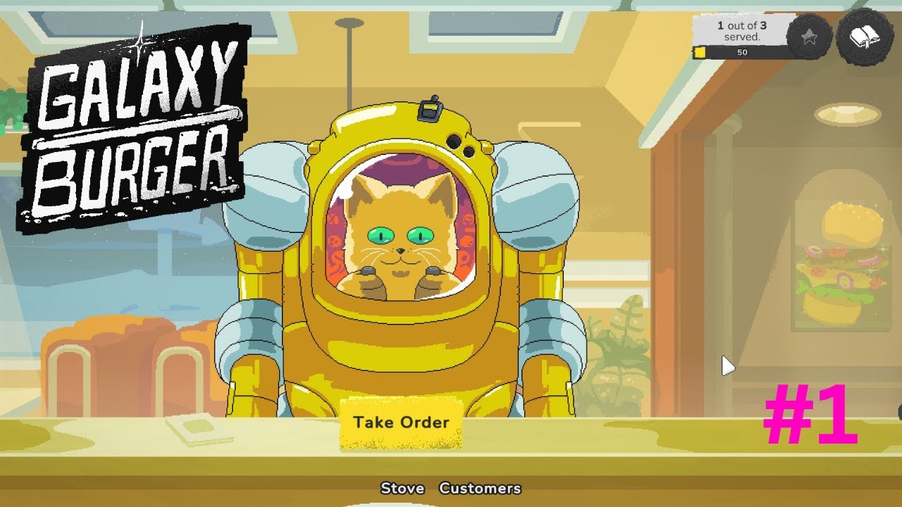 Galaxy Burger EP01 - We have a burger joint in space.