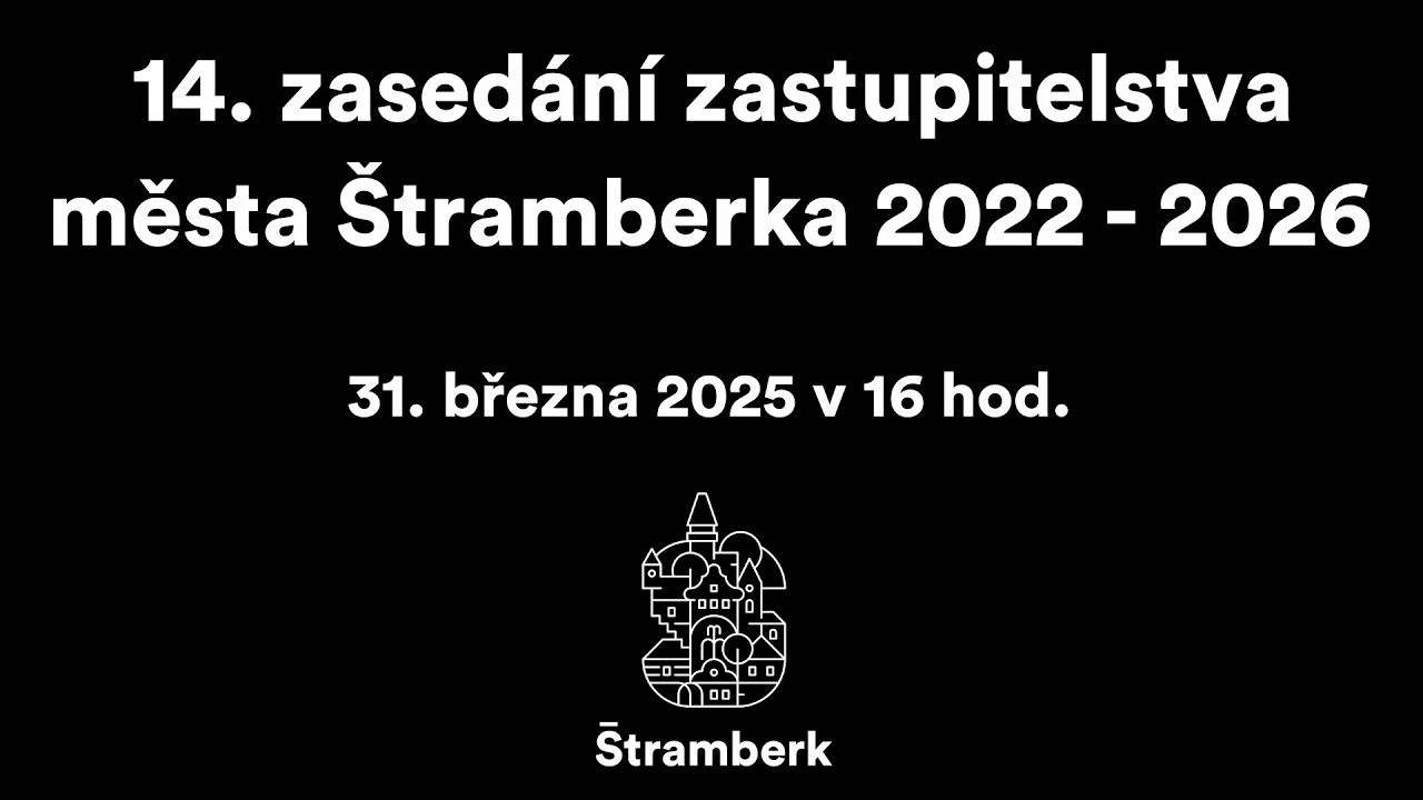 14. zasedání zastupitelstva města Štramberka ve volebním období 2022-2026