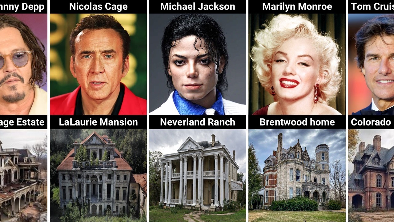 30 Abandoned Celeb Mansions Nobody Will Buy&mdash;Even for $1