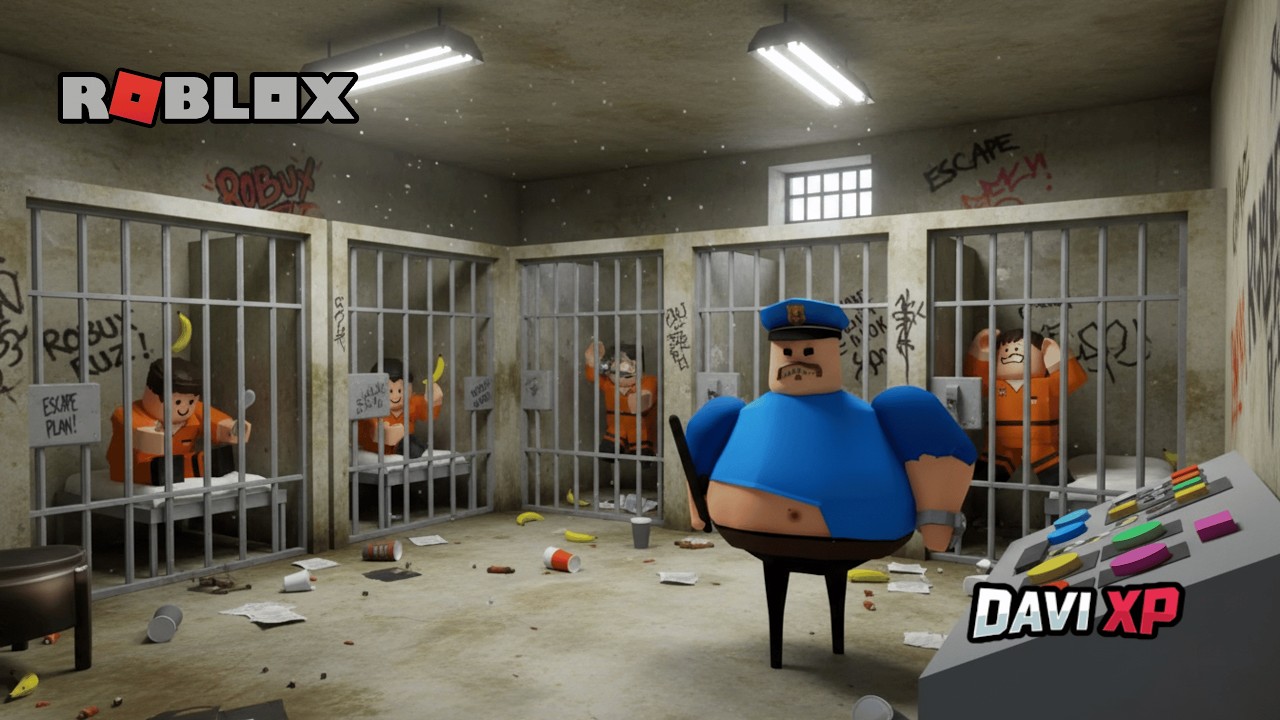 Roblox Fuga da Prisão de Barry