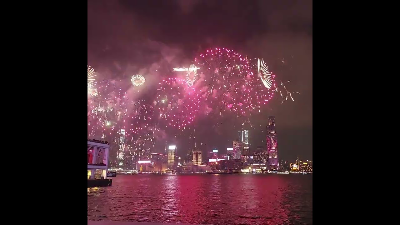 Fireworks display in HK 2026😍😍😍😍😍
