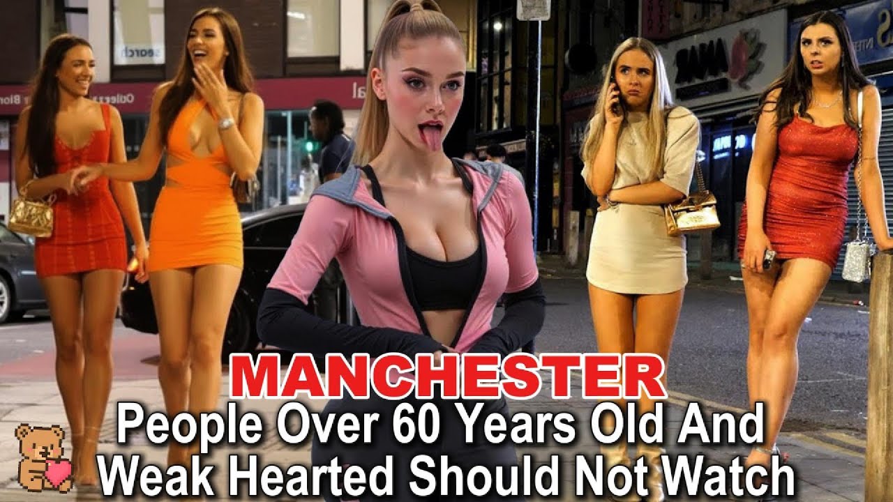 ATTACKED in Manchester 😱 – Shocking 4K Nightlife Moment Caught on Camera