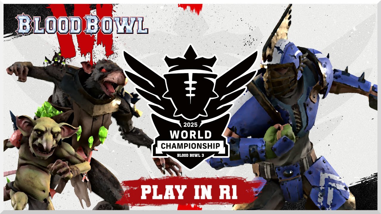Blood Bowl 3 — Чемпионат мира 2025 года — Игра в первом раунде — Белтронико против Бигадина (офиц...