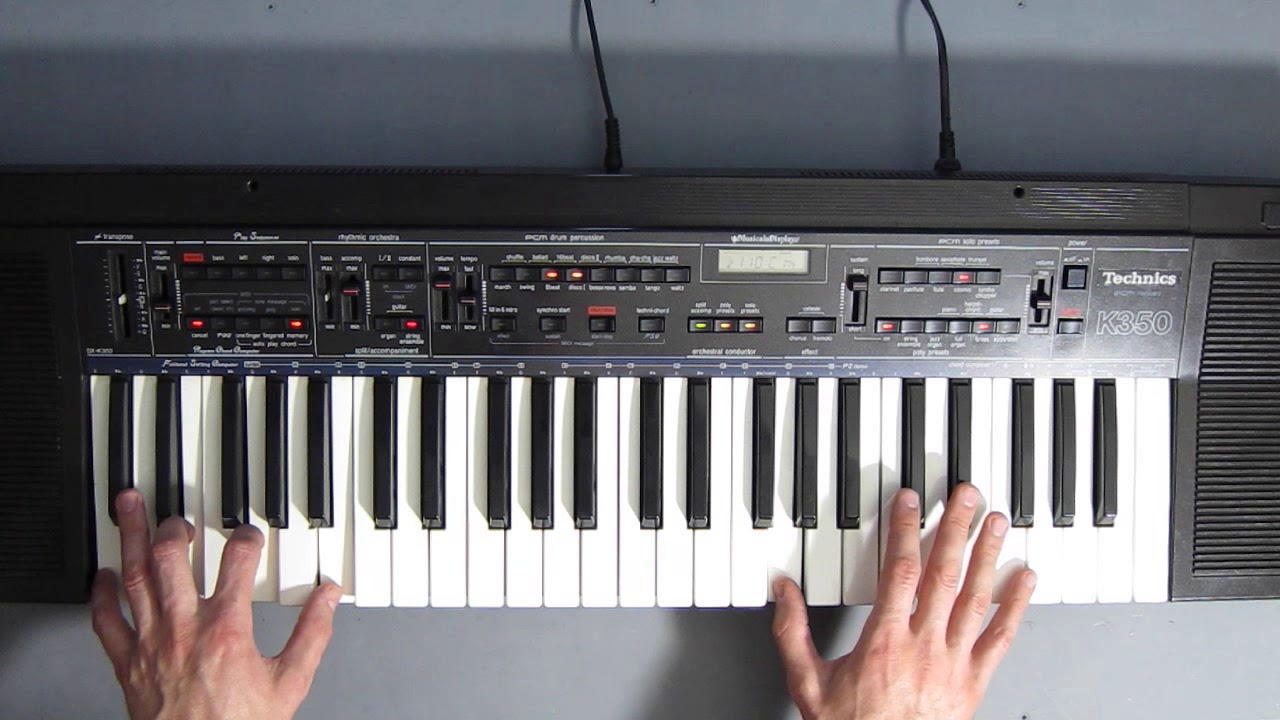 Technic SX-K350 - Cheesy Home Keyboard Synthy Pop Stuff