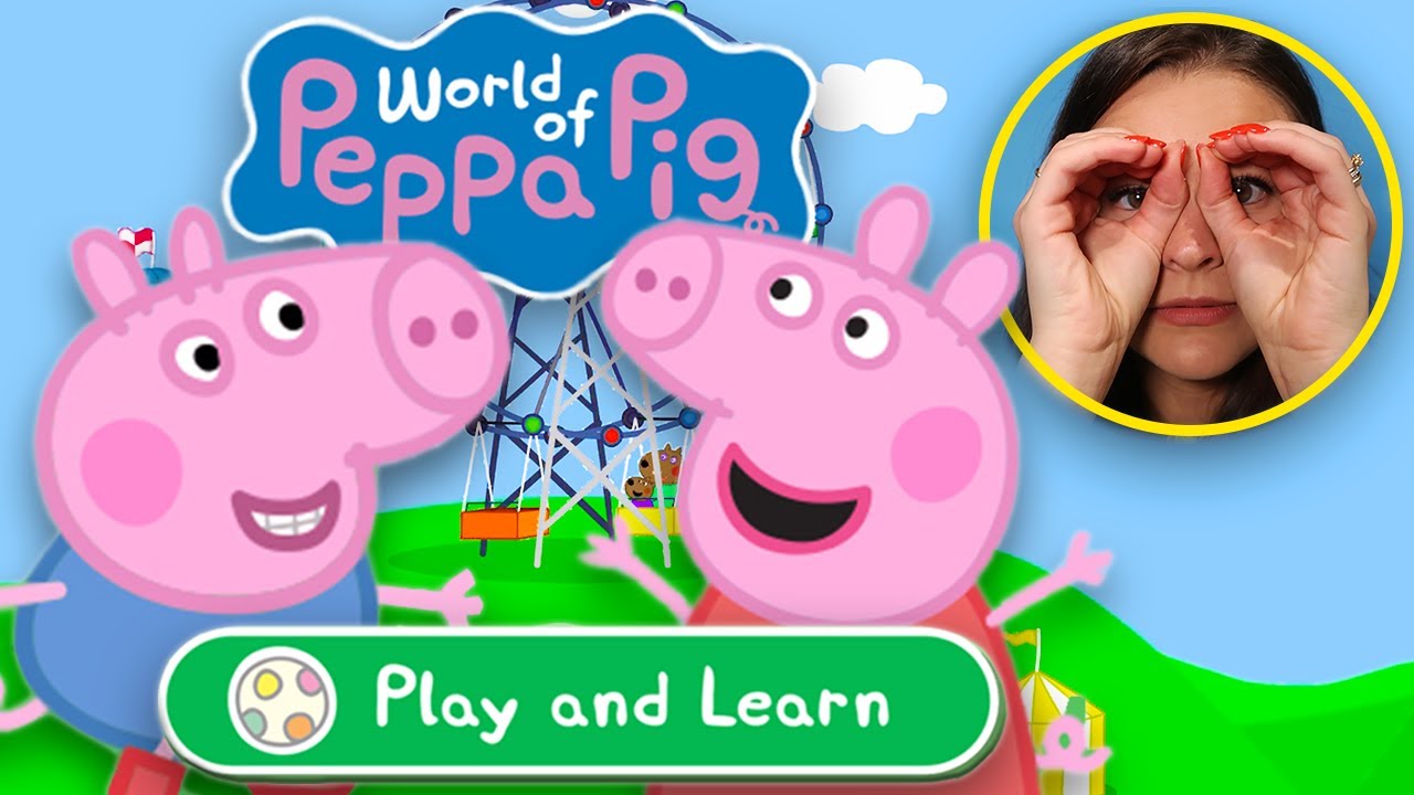 Peppa Pig Educational Games for Toddlers | PEPPA PIG PLAY AND LEARN | World of Peppa Pig