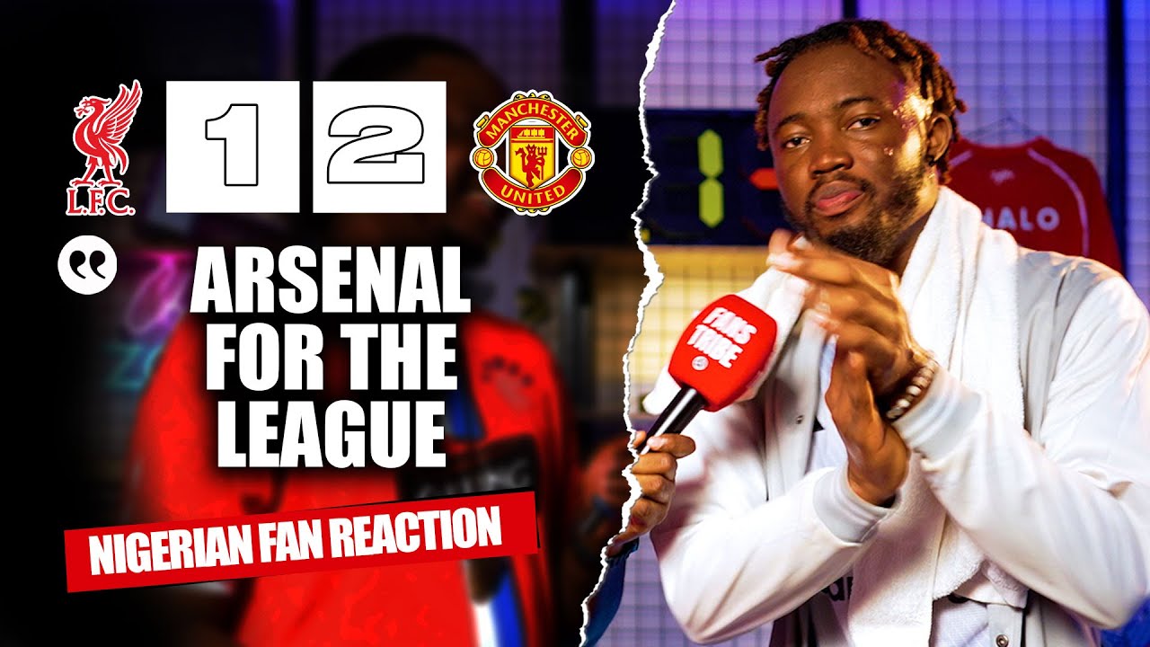 LIVERPOOL 1-2 MANCHESTER UNITED( Kurotams - NIGERIAN FAN REACTIONS) - Premier League 25/26