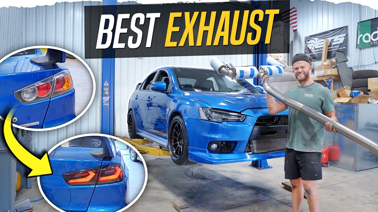 Лучшая установка выхлопной системы Evo X (ETS V3)