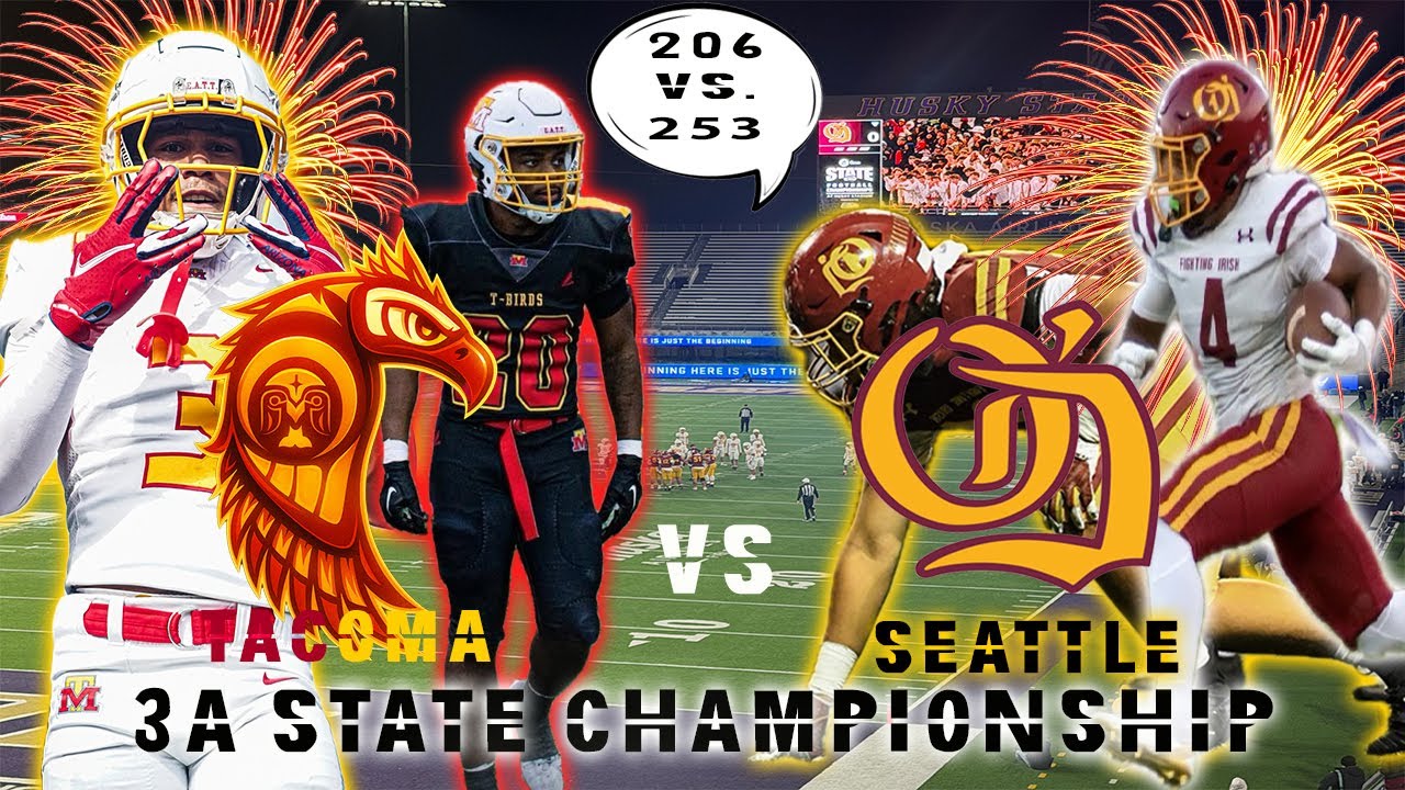 🔥🥶 3A State Championship I (2) Mount Tahoma T-Birds vs (1) O'Dea Fighting Irish ☘️ I 2025