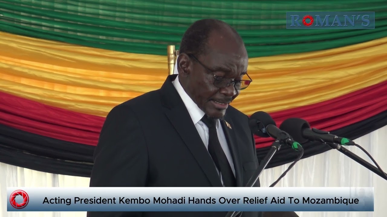 HIGHLIGHTS: Acting President Kembo Mohadi Hands Over Relief Aid to Mozambique