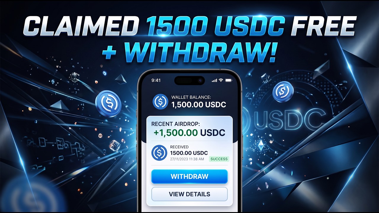 How to Claim 1500 USDC For Free &mdash; Get Free USDC