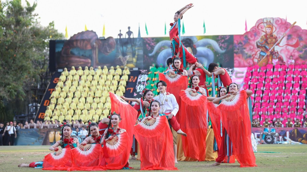 การประกวดผู้นำเชียร์ คณะขุนเขา สีแดง กีฬาภายในโรงเรียนขอนแก่นวิทยายน ประจำปีการศึกษา 2567