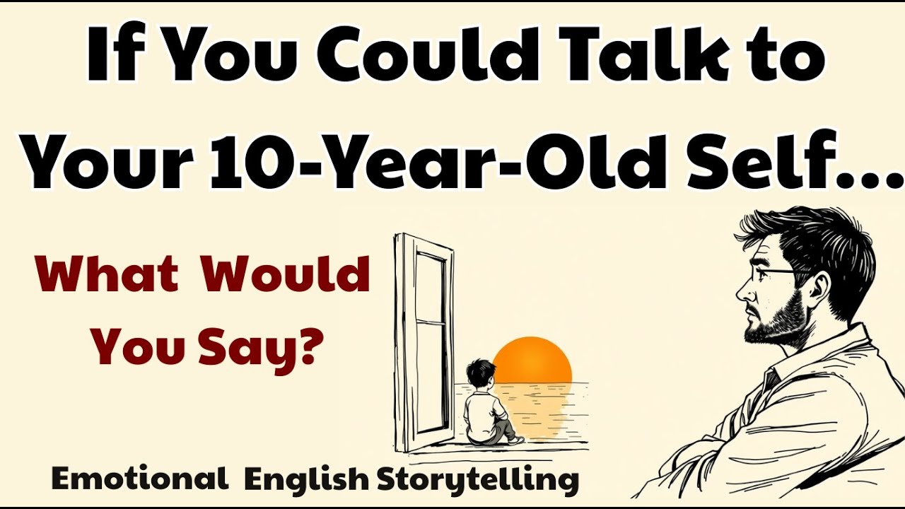 What Would You Tell Your 10 Year Old Self l English Through Stories l Little Journey English