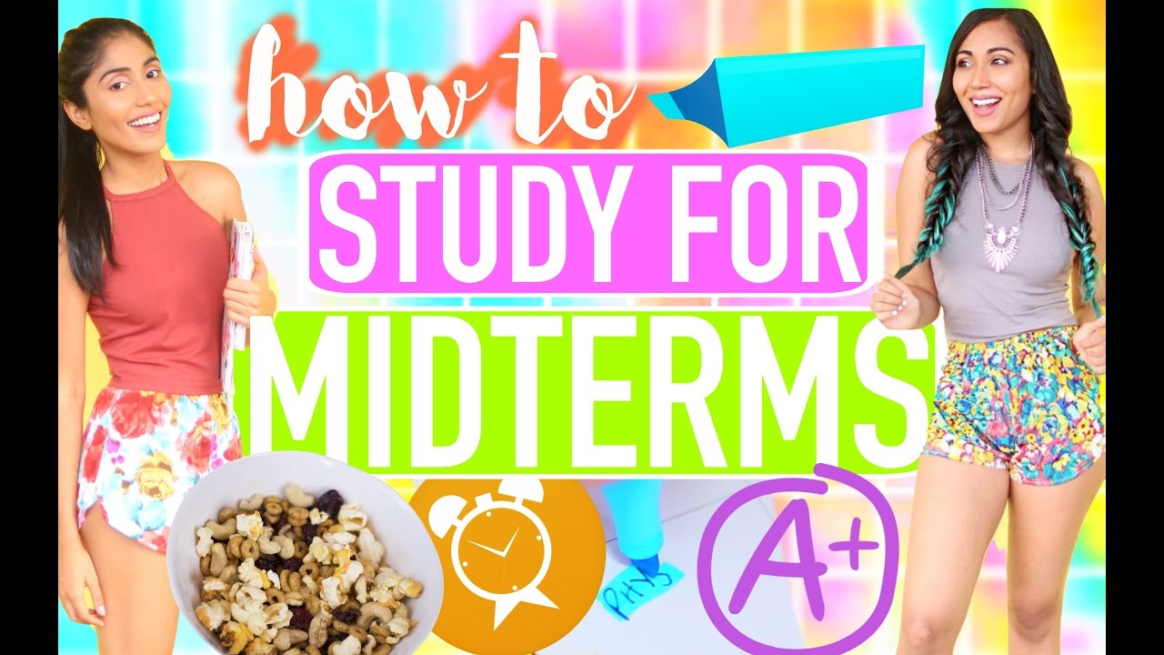 How to Study for Midterms | Get an A+, Snack Ideas & More | #study #studywithme #studymotivation