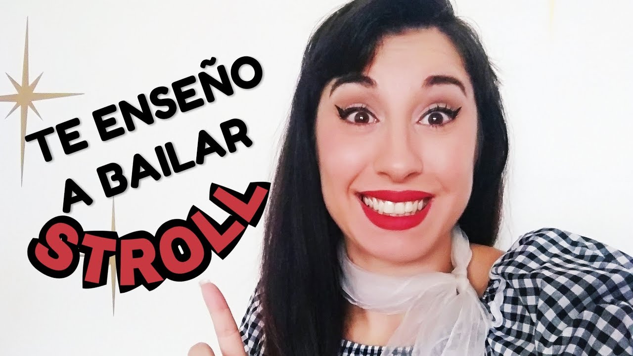 Cómo bailar el Stroll Rockabilly paso a paso! tutorial | Sweet Atomic Dolly
