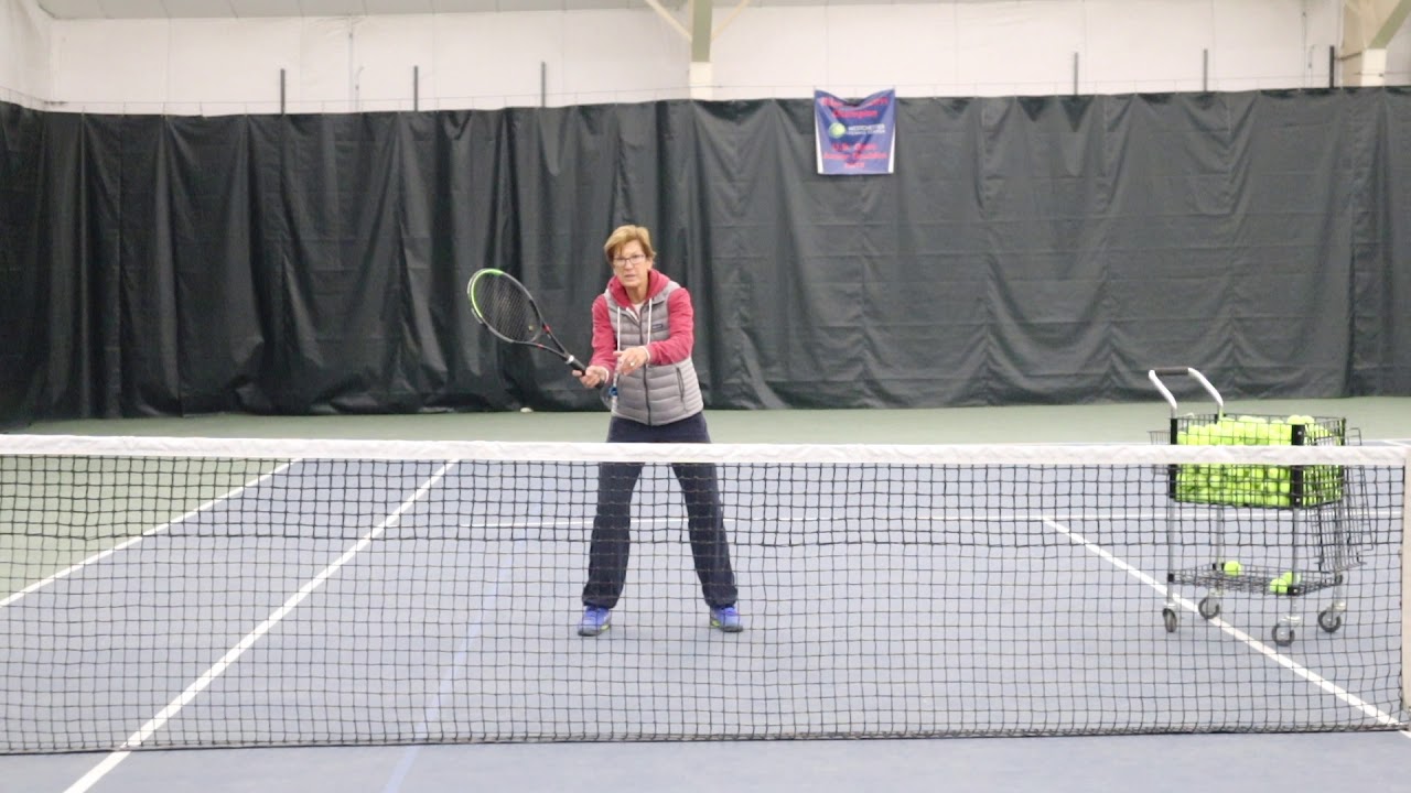Afraid at Net When Ball Comes at You?  Watch This