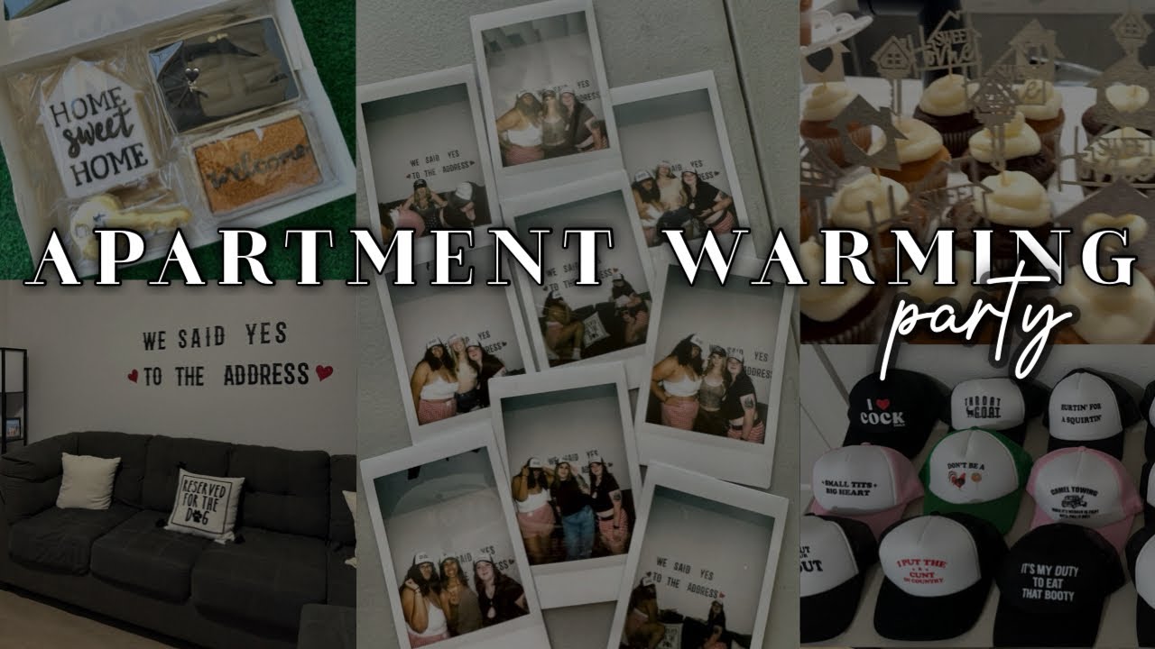 apartment warming party vlog!