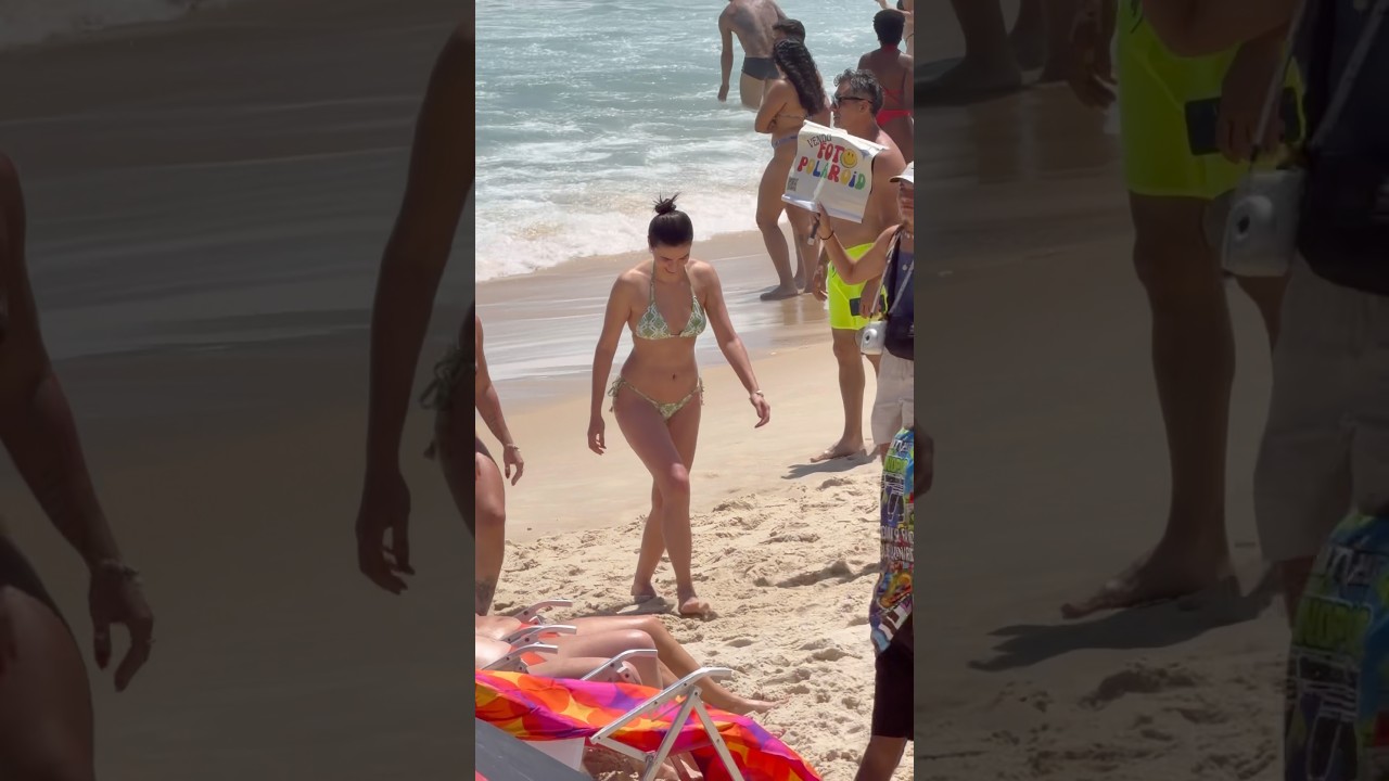 🇧🇷 Leblon Beach Hot Day