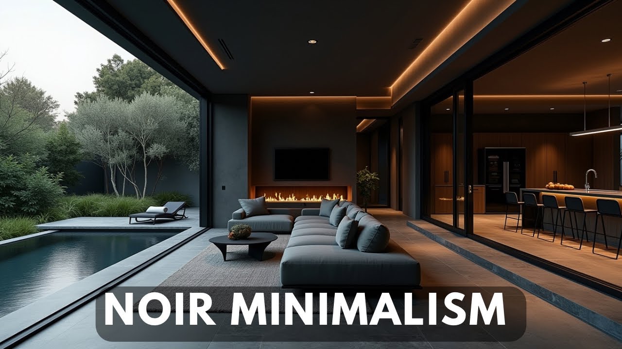 Minimalist But Dramatic | Exploring Noir Interiors  & The Beauty of This Quiet Luxury