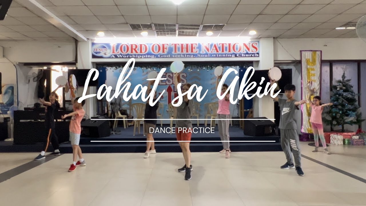 Lahat sa Akin • Dance Practice (Tambourine) • LOTN-Marikina Dance Ministry