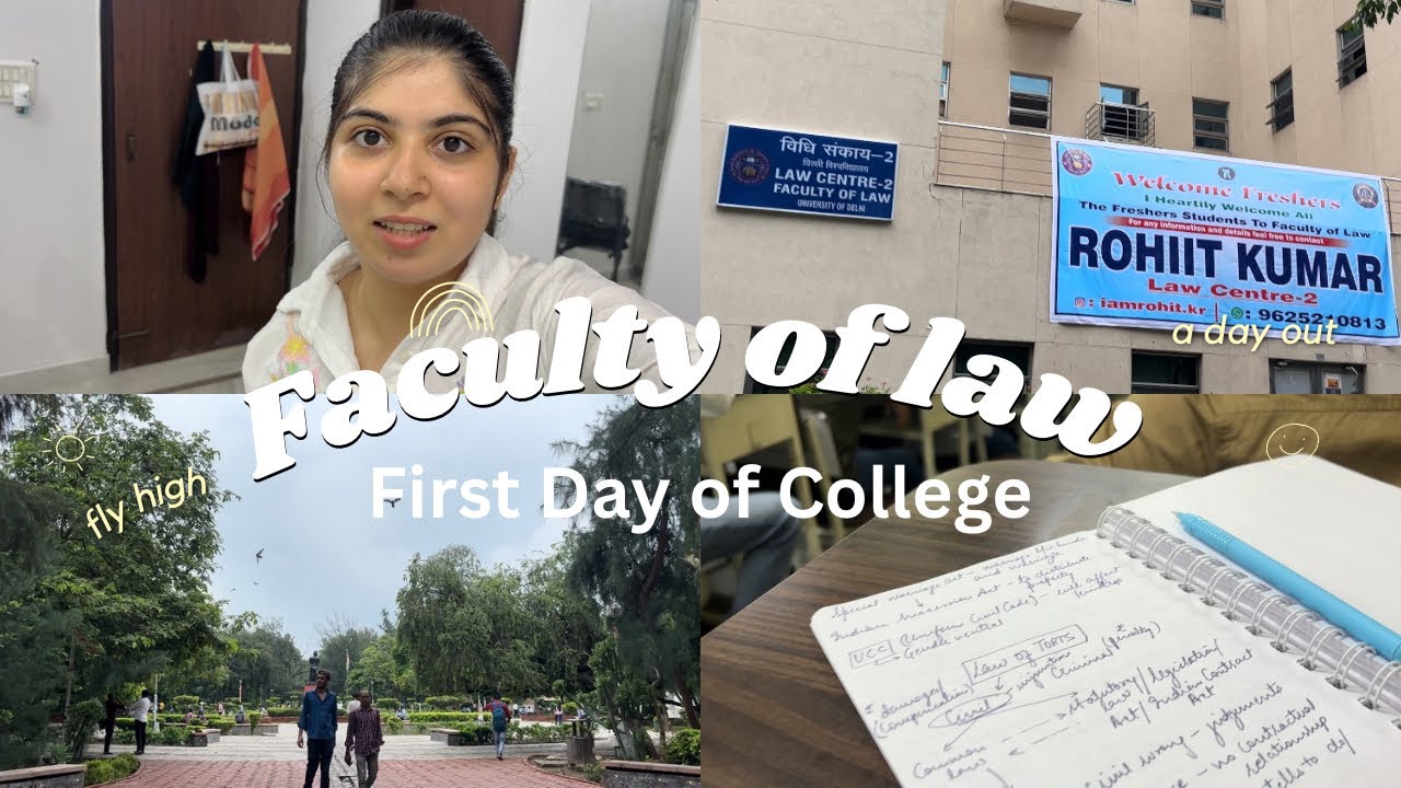 FIRST DAY AT FACULTY OF LAW #lawstudent #lc1 #firstday #silentvlog #subscribe #trending #study