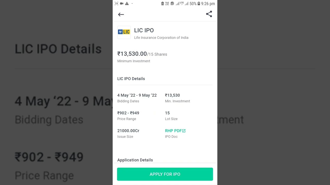 LIC IPO LATEST NEWS UPDATES #stockmarket