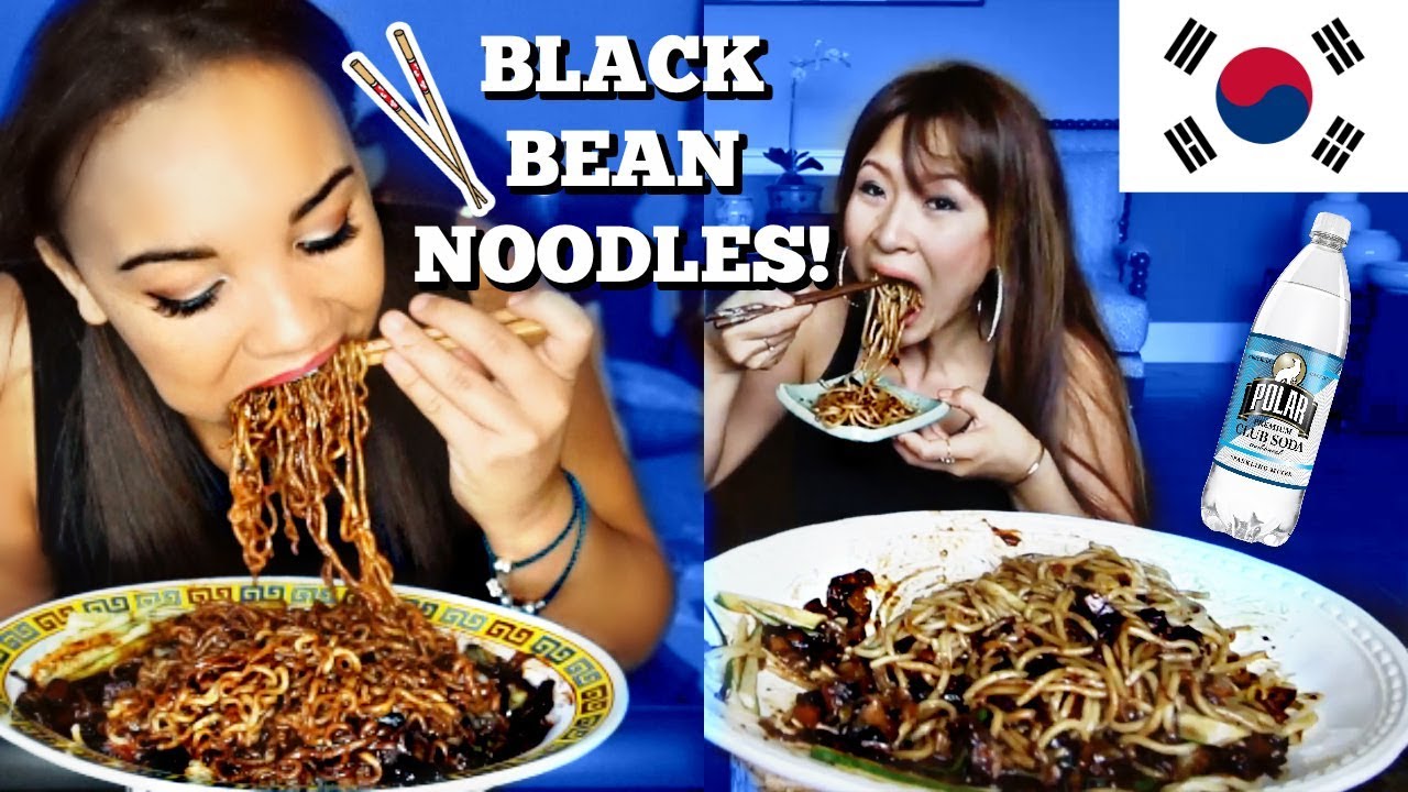 I TRIED FOLLOWING A MOMMYTANG RECIPE BLACK BEAN NOODLES aka JJAJANGMYEON MUKBANG