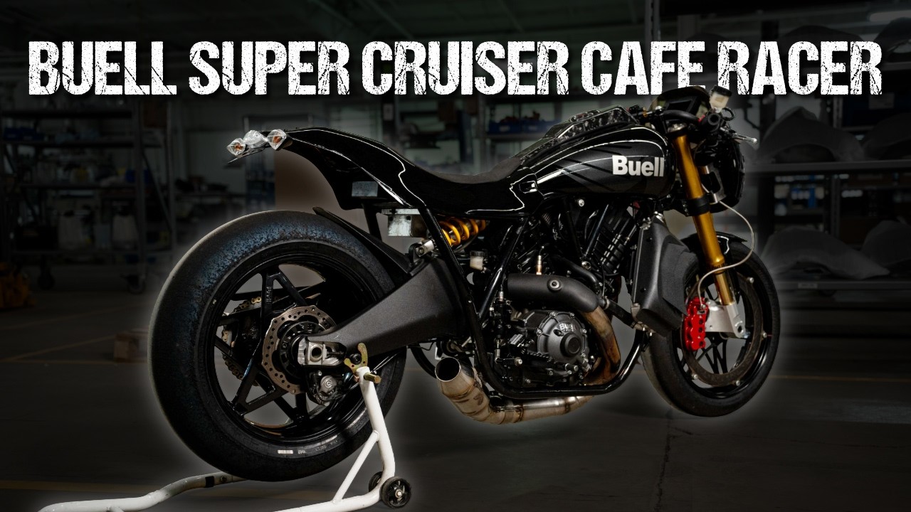 Buell Super Cruiser Cafe Racer Custom!