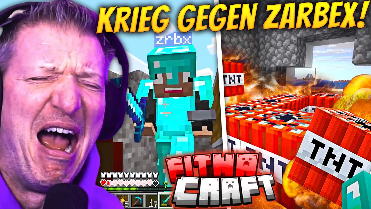 ZARBEX hat mir ALLES GENOMMEN😱🤬 AB JETZT IST KRIEG🧨💥 | SCHRADIN bei FITNACRAFT #2