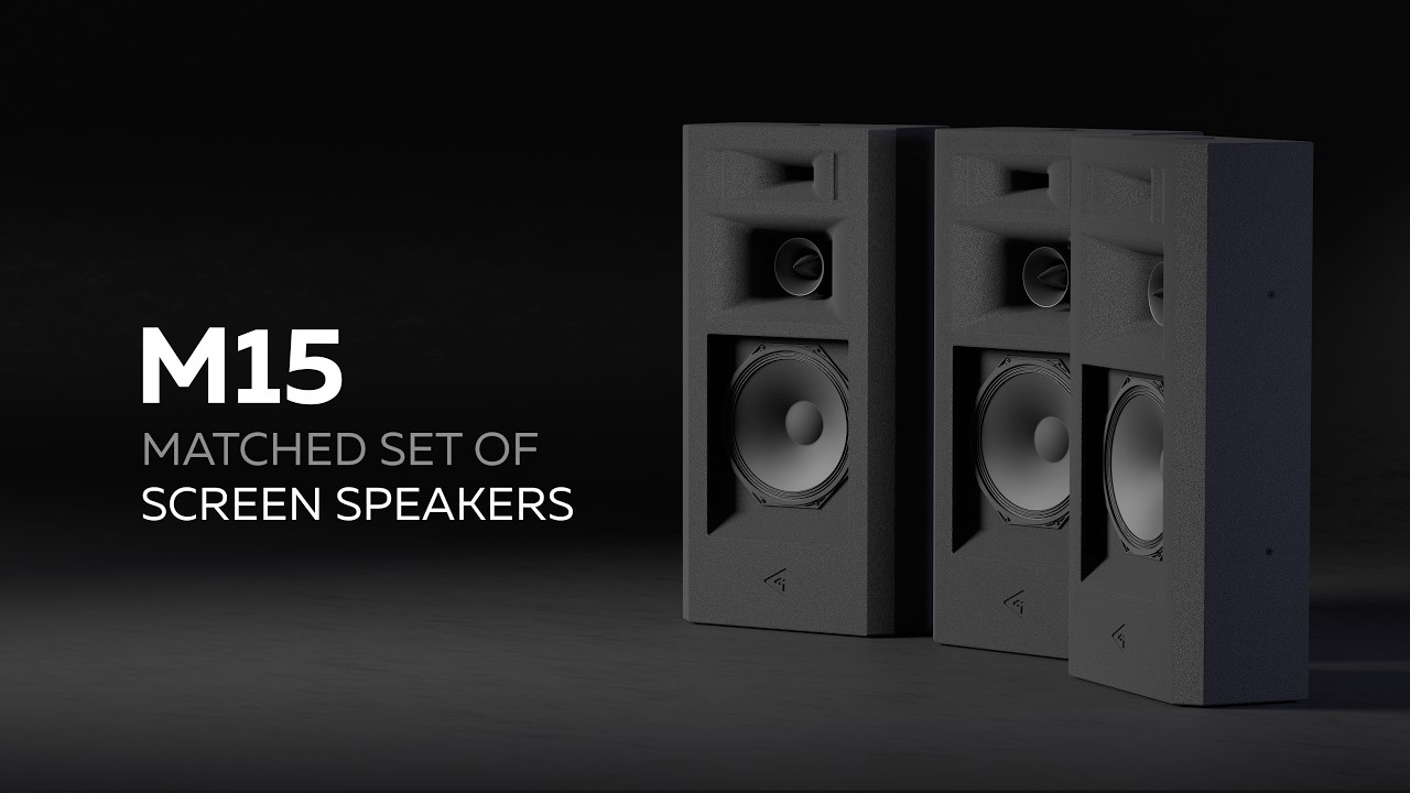 MAG Theatron M15 &mdash; Matched Main (Screen) Speaker Set (Array) | Welcome video