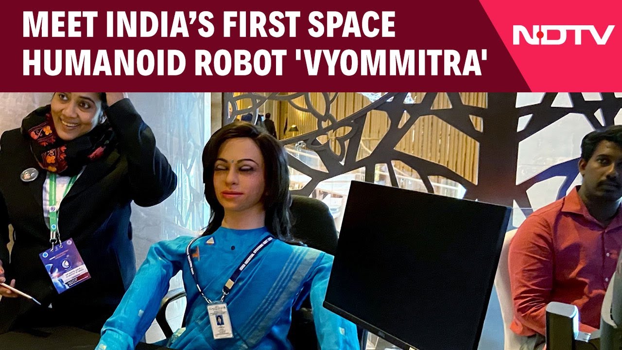 ISRO Robot | Meet 'Vyommitra': ISRO&rsquo;s First Humanoid Set for Gaganyaan Mission