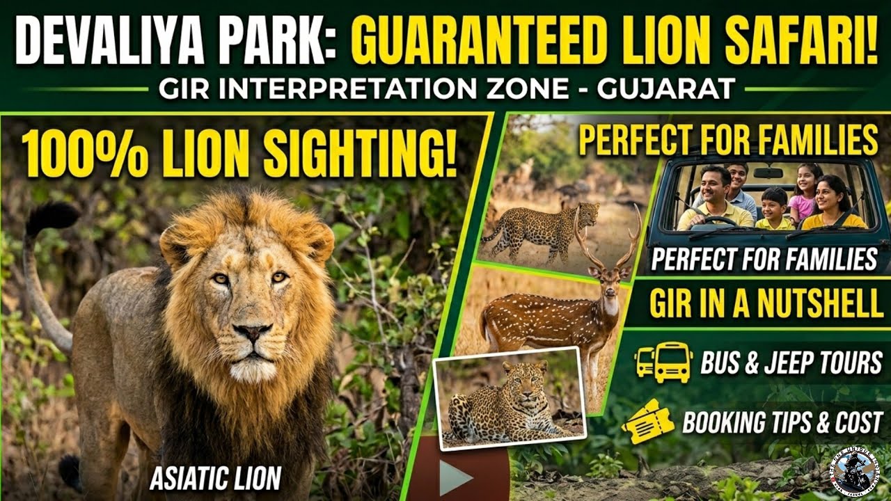 Lion safari gir 🦁 | the one unique indian 🇮🇳