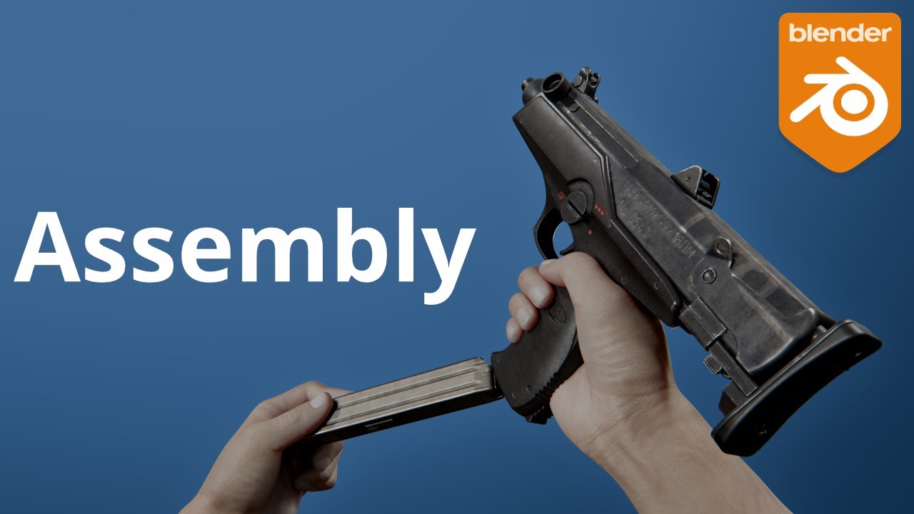 АЕК-919К Weapon Assembly Animation