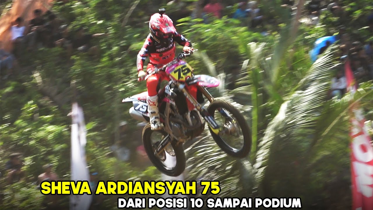 Pejuangan SHEVA ARDIANSYAH 75 podium 3 MX NOVICE