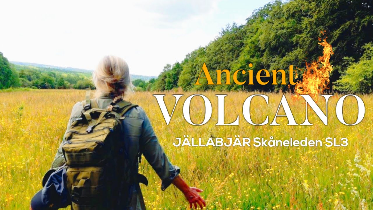 Ancient VOLCANO in J&Auml;LLABJ&Auml;R - 100 millions years |  Sk&aring;neleden SL3 Sweden | ep.44 #hiking #volcano