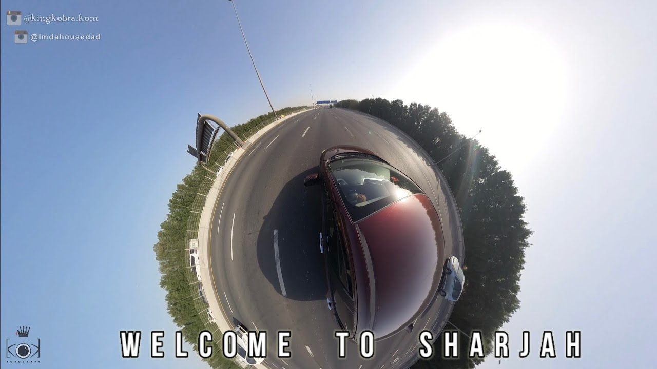 Welcome To Sharjah | @insta360X3 #uae #dubai #sharjah #highway #drive #insta360 #vlog #photography