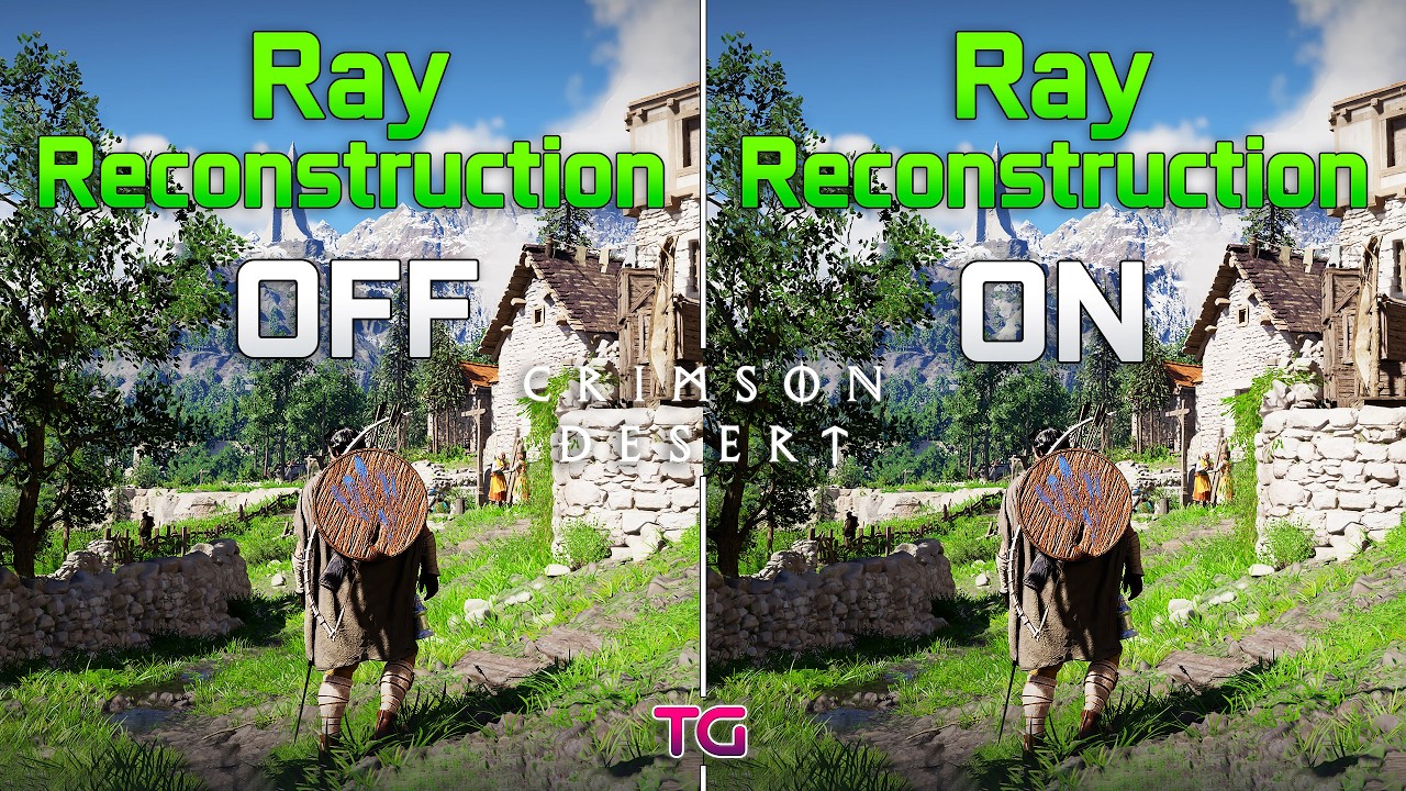 Crimson Desert : Ray Reconstruction ON vs OFF - Graphics & Performance Comparison