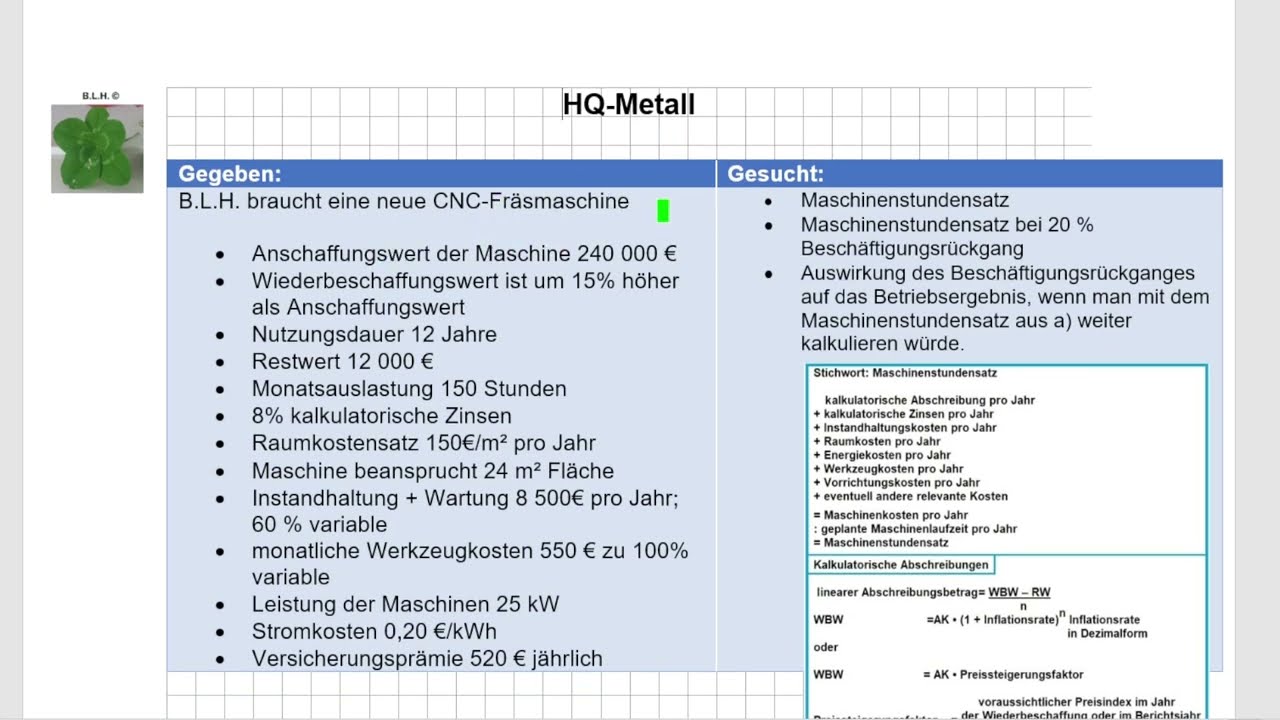 IM Metall HQ Orga F 2017 A2 Maschinenstundensatz