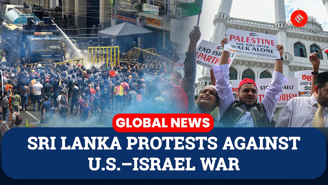Iran’s ambassador to Sri Lanka Alireza Delkhosh Joins Protest in Colombo Against US Strikes