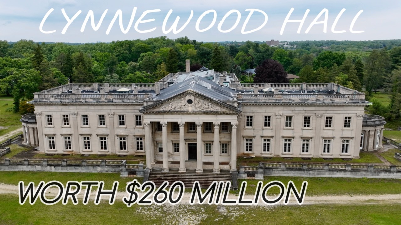 America's Largest ABANDONED MANSION | Exploring Lynnewood Hall