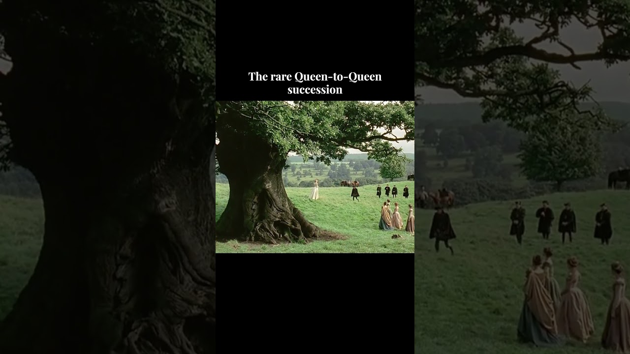 Rare Queen to Queen succession (Mary I and Elizabeth I) #queen #history #royal #king #shorts #short
