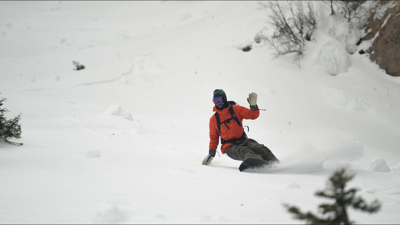 Go RVing with Alex Yoder on his Backcountry Snowboarding Adventure