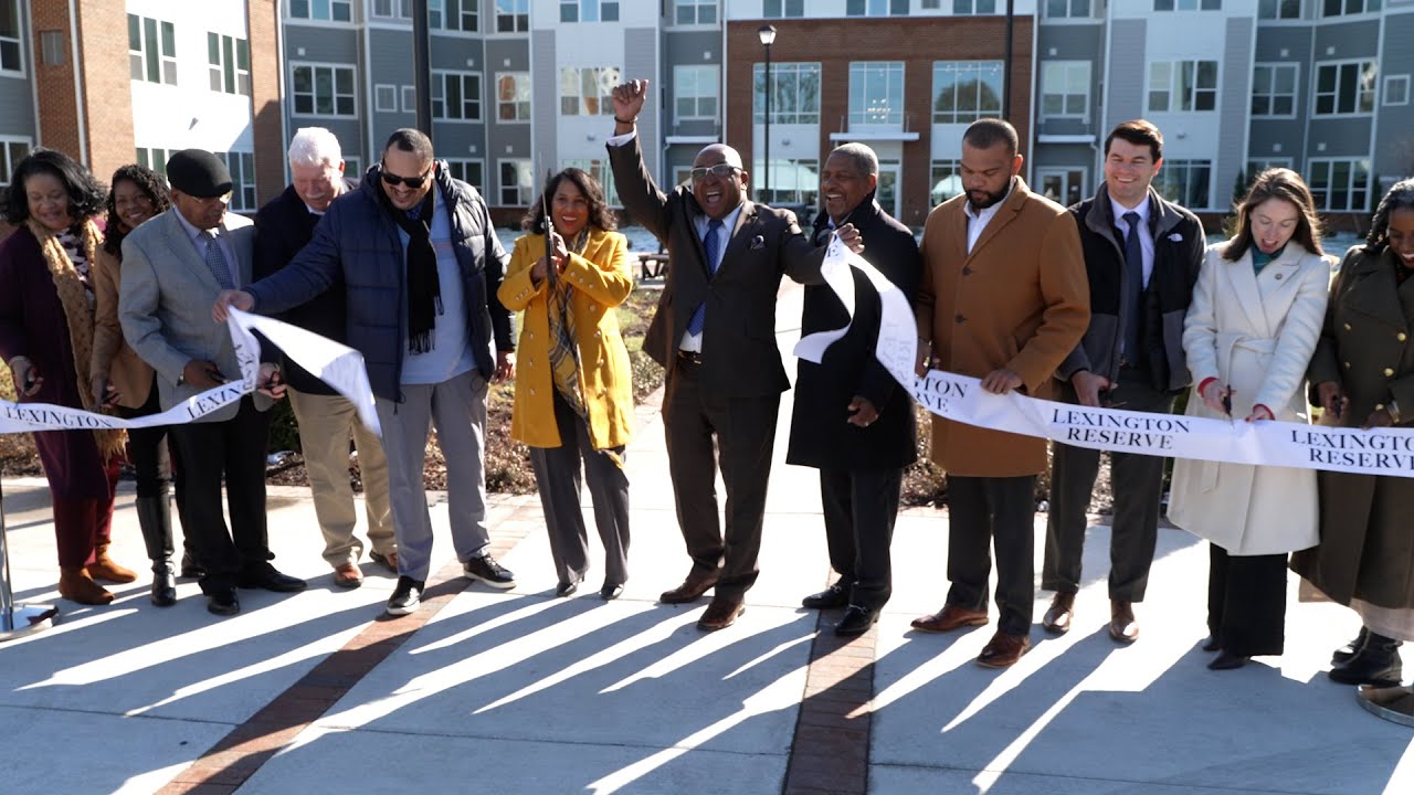 Ribbon Cutting of Lexington Reserve Seniors Community December 9, 2025 Portsmouth Virginia PRHA