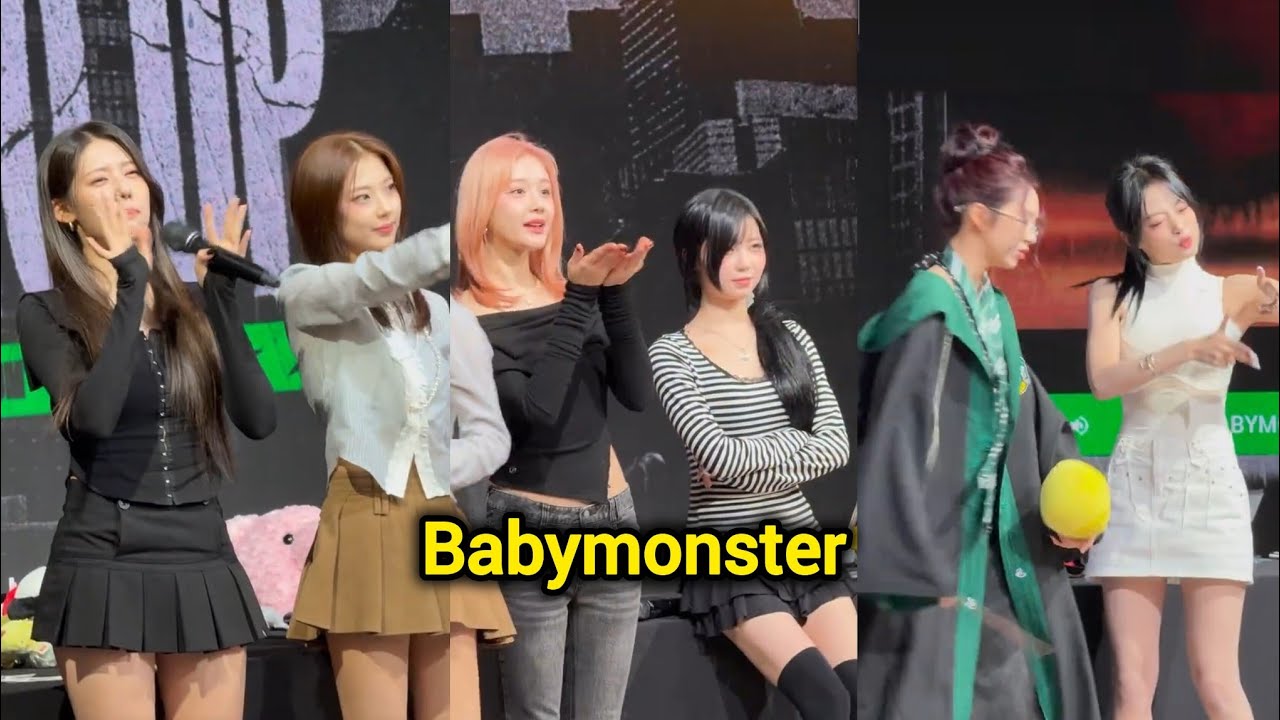 251025 Babymonster At 'WE GO UP’ offline fansign event by YG Select today