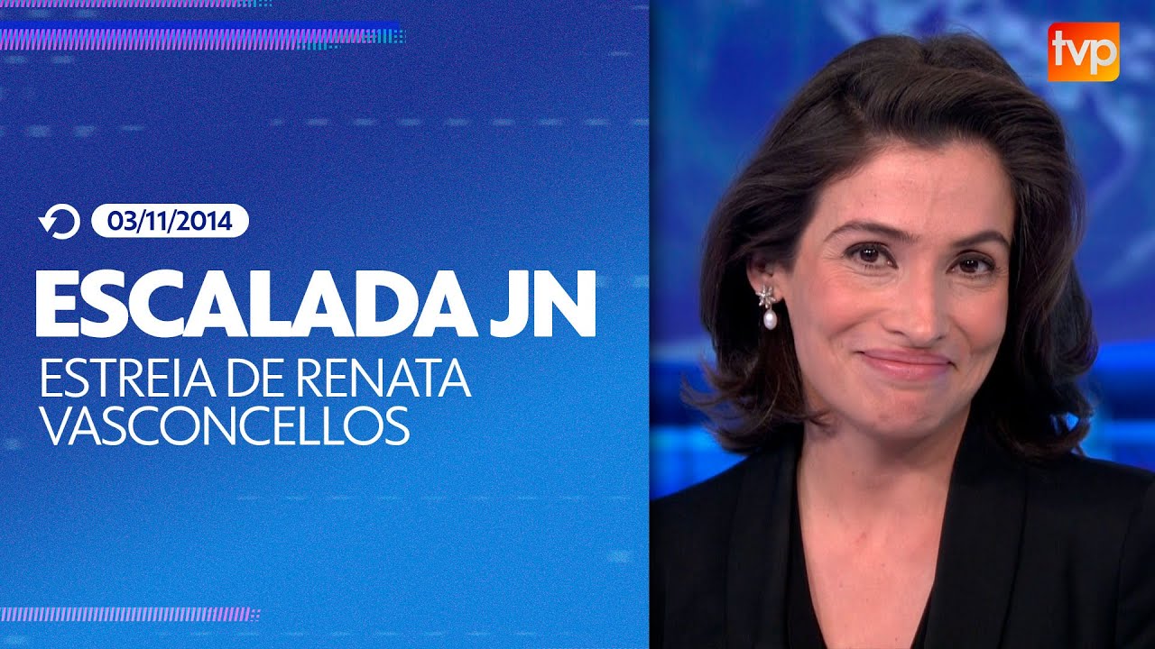 Jornal Nacional: Escalada da estreia de Renata Vasconcellos (03/11/14)
